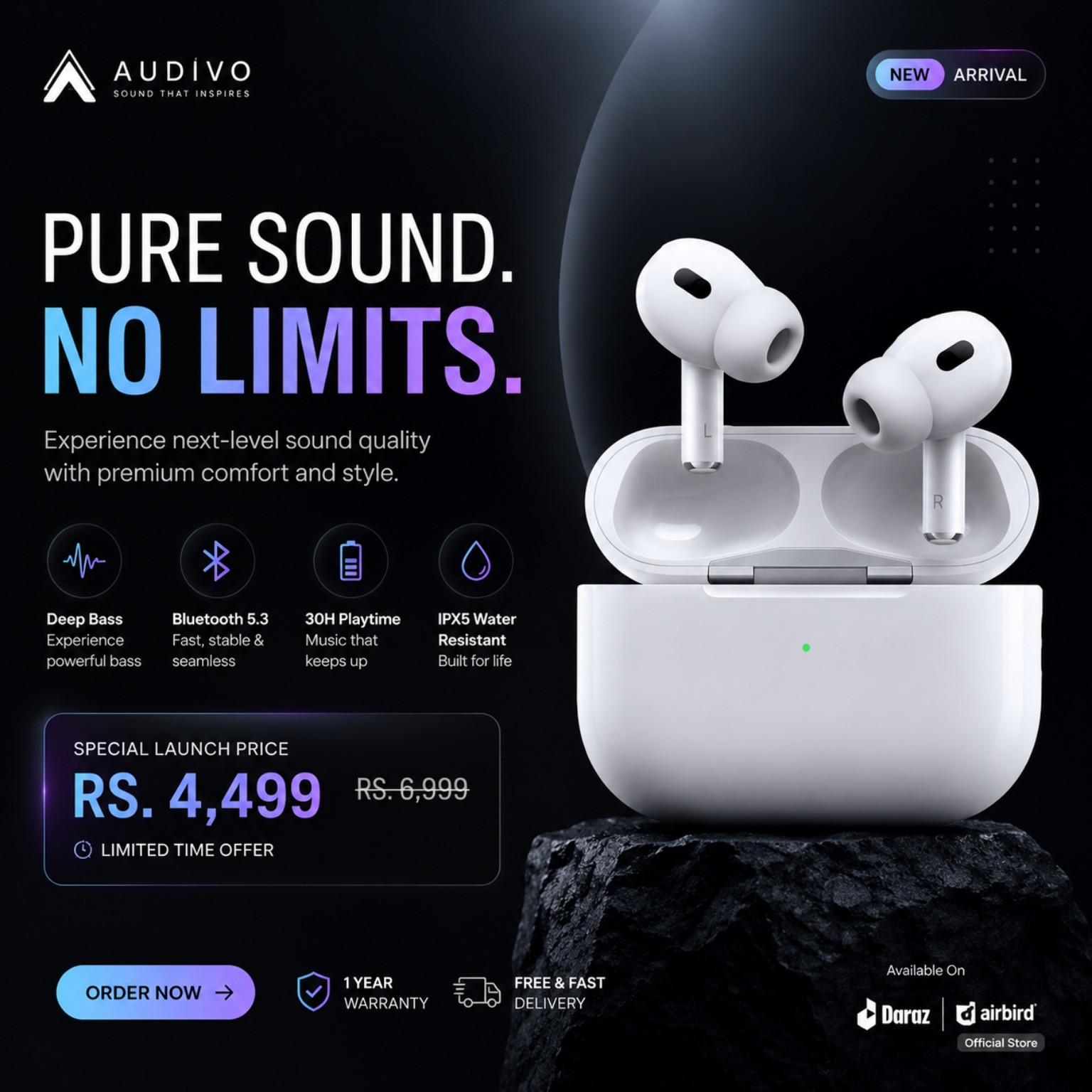 Audivo — Product Ad Creative