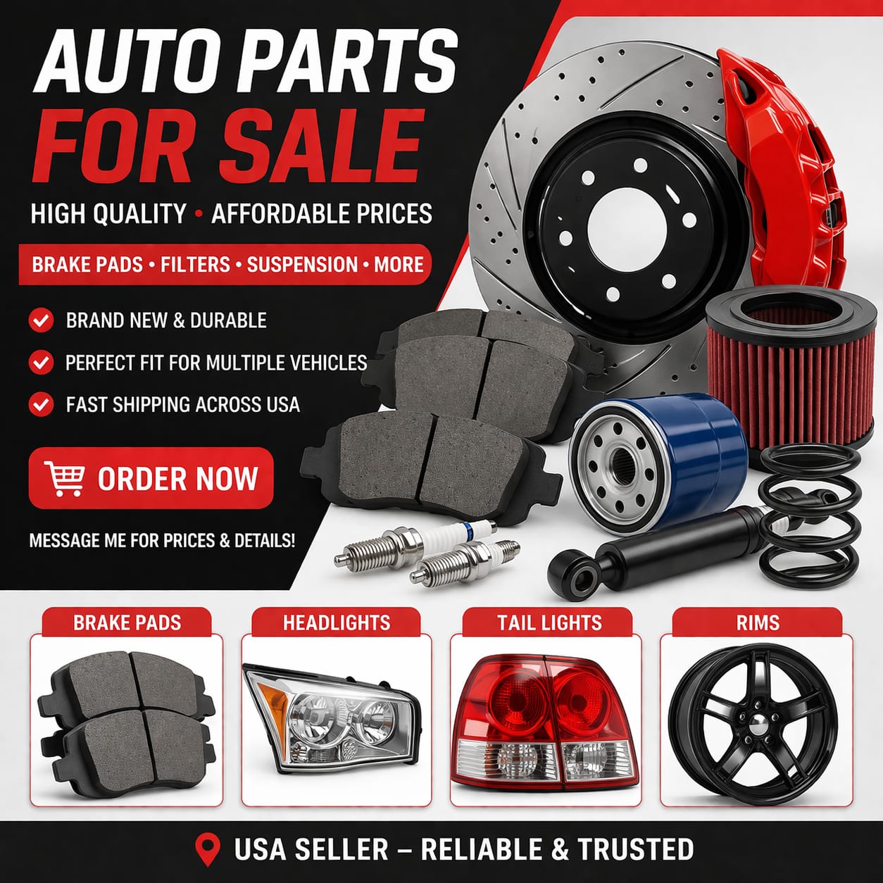 Auto Parts Store — Ad Creative